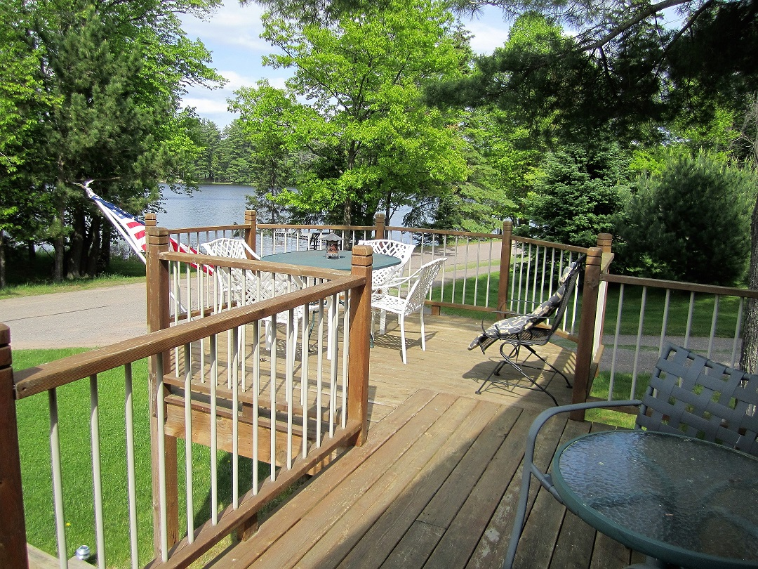 Eagle Bay deck